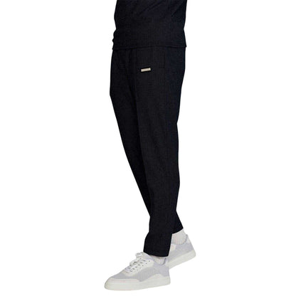 Black - Front - SikSilk Mens Joggers