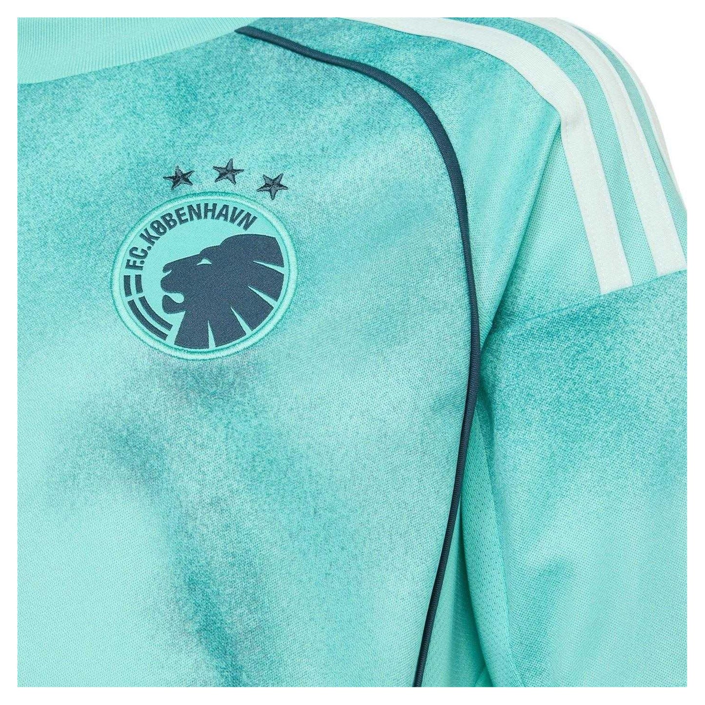Blue - Lifestyle - Adidas Childrens-Kids 2025-2026 F.C. Copenhagen Football Jersey