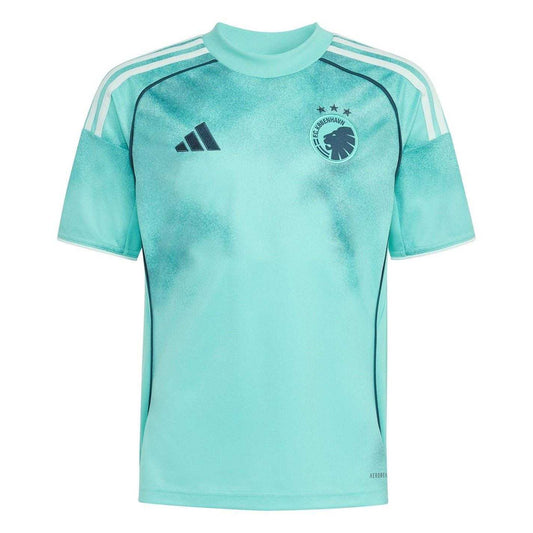 Blue - Front - Adidas Childrens-Kids 2025-2026 F.C. Copenhagen Football Jersey