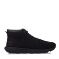 Black - Front - Timberland Mens Winsor Park Leather Mid Cut Lace Up Boots