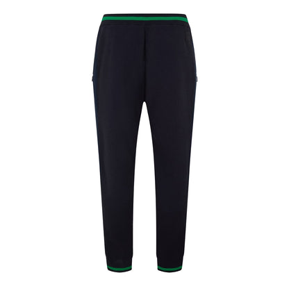 Dark Blue - Back - Boss Mens Stripe Detail Slim Joggers