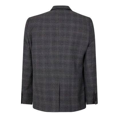 Grey - Back - Ted Baker Mens Suit Jacket