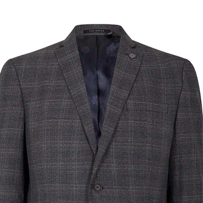 Grey - Side - Ted Baker Mens Suit Jacket