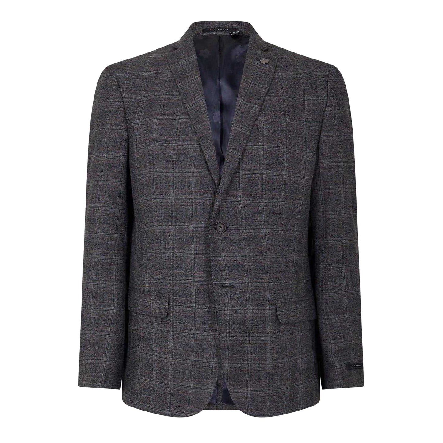 Grey - Front - Ted Baker Mens Suit Jacket