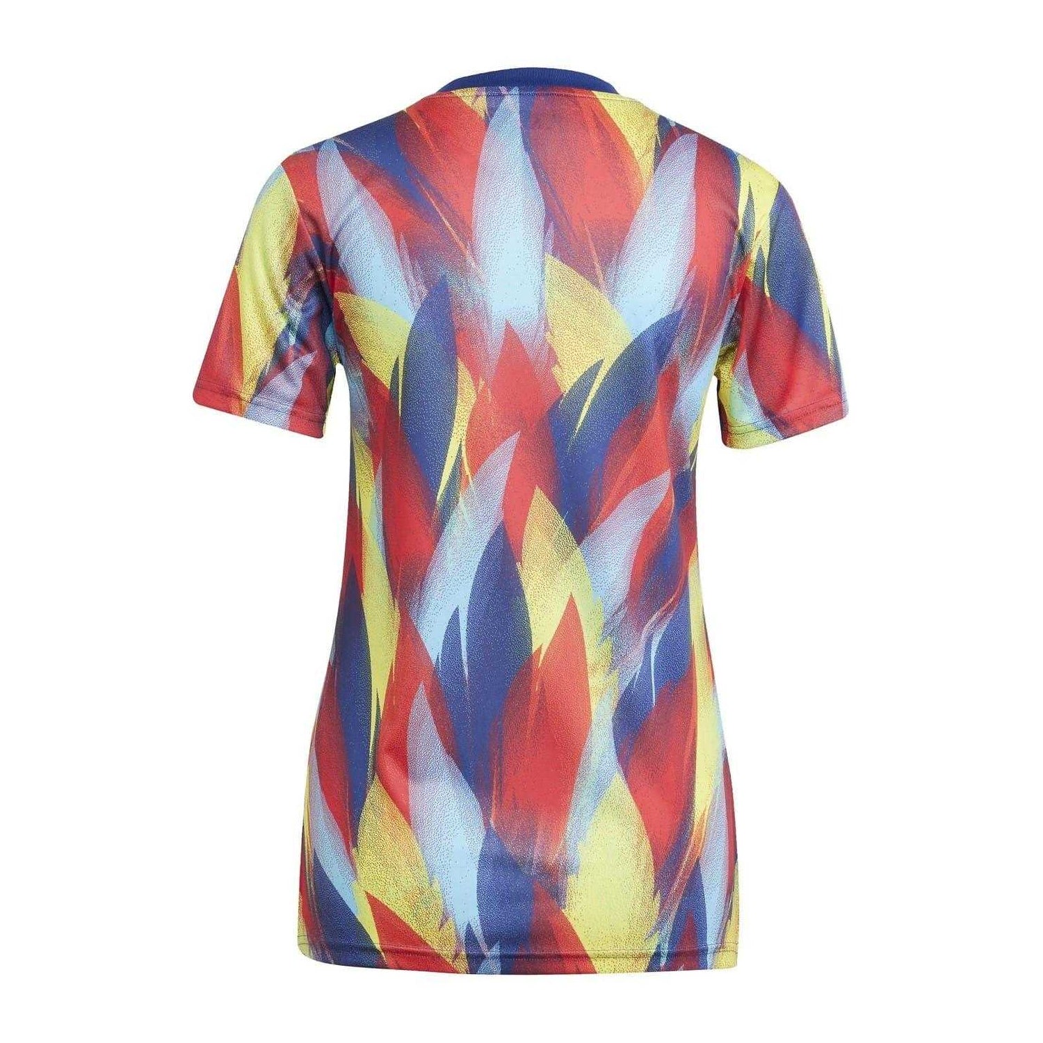 Blue - Back - Adidas Womens-Ladies 25-26 Arsenal FC Match Football Shirt