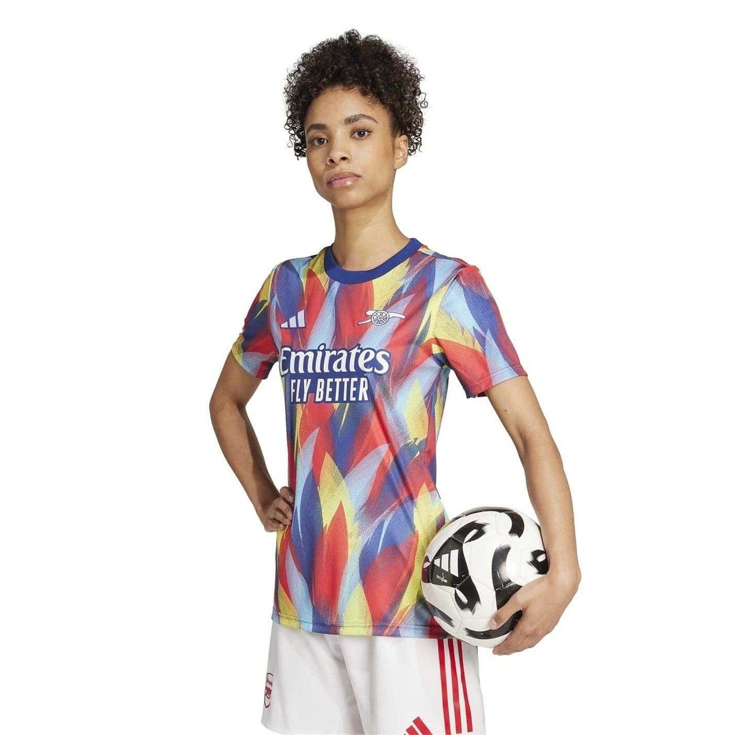 Blue - Lifestyle - Adidas Womens-Ladies 25-26 Arsenal FC Match Football Shirt