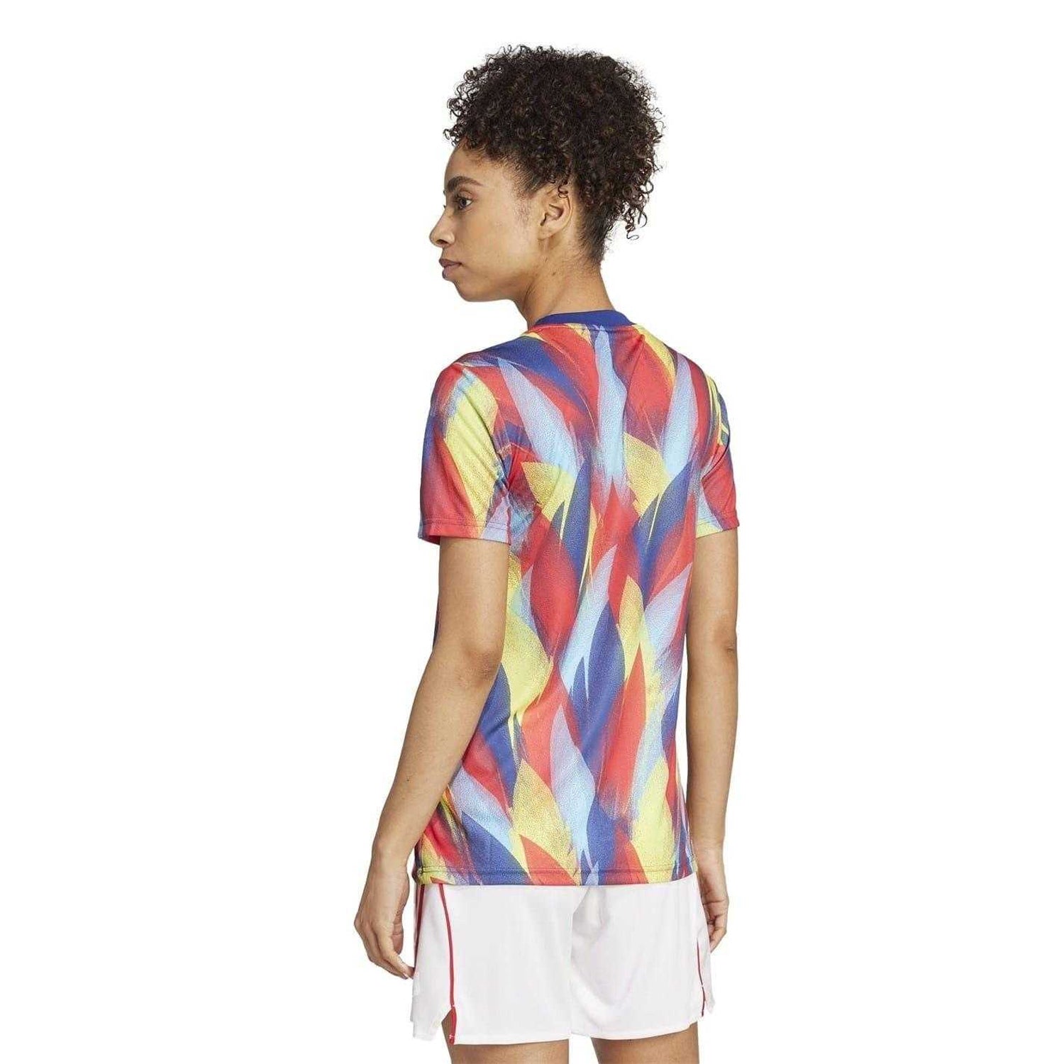 Blue - Pack Shot - Adidas Womens-Ladies 25-26 Arsenal FC Match Football Shirt