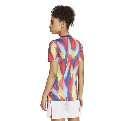 Blue - Pack Shot - Adidas Womens-Ladies 25-26 Arsenal FC Match Football Shirt