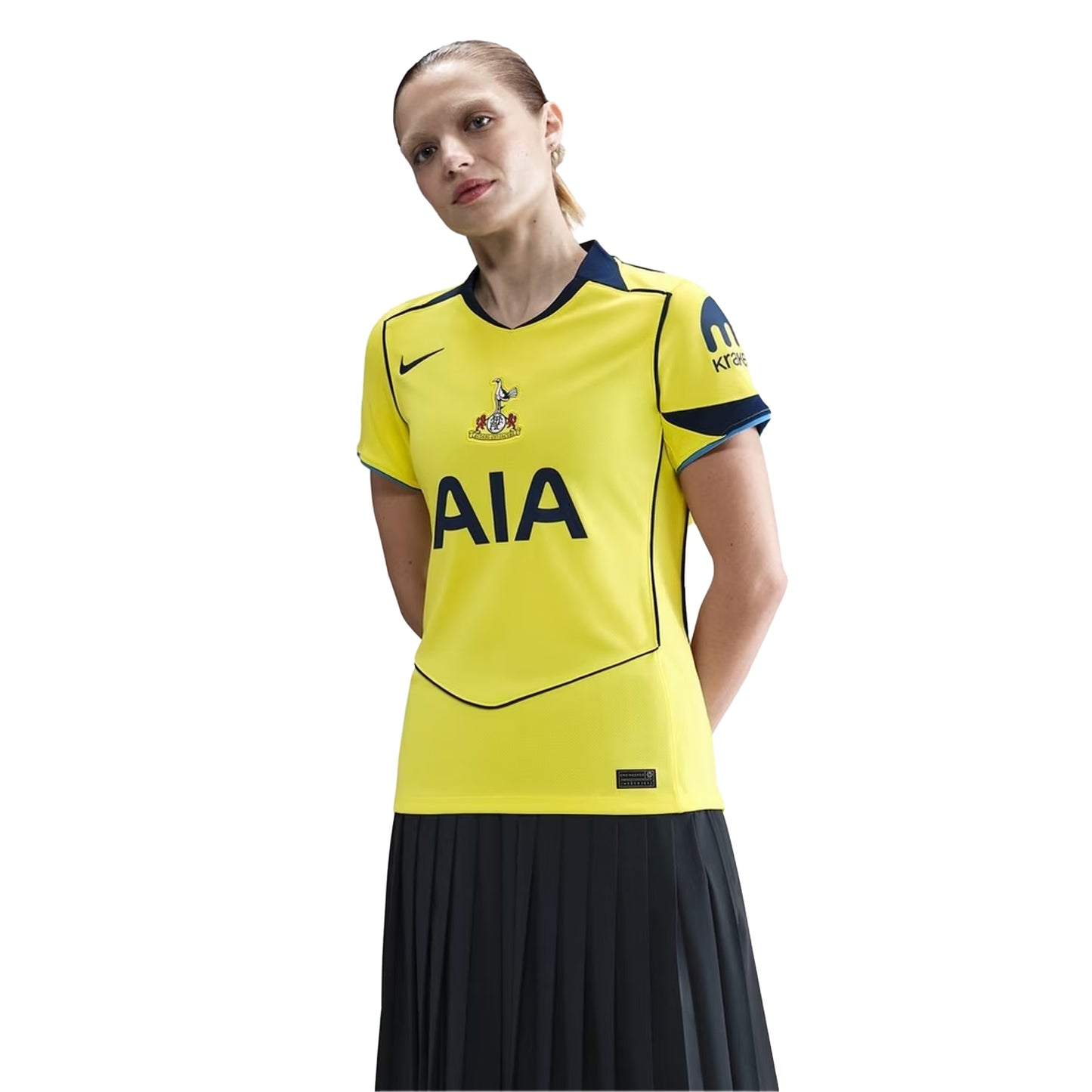 Yellow-Blue - Lifestyle - Nike Womens-Ladies Third Tottenham Hotspur FC Football Shirt