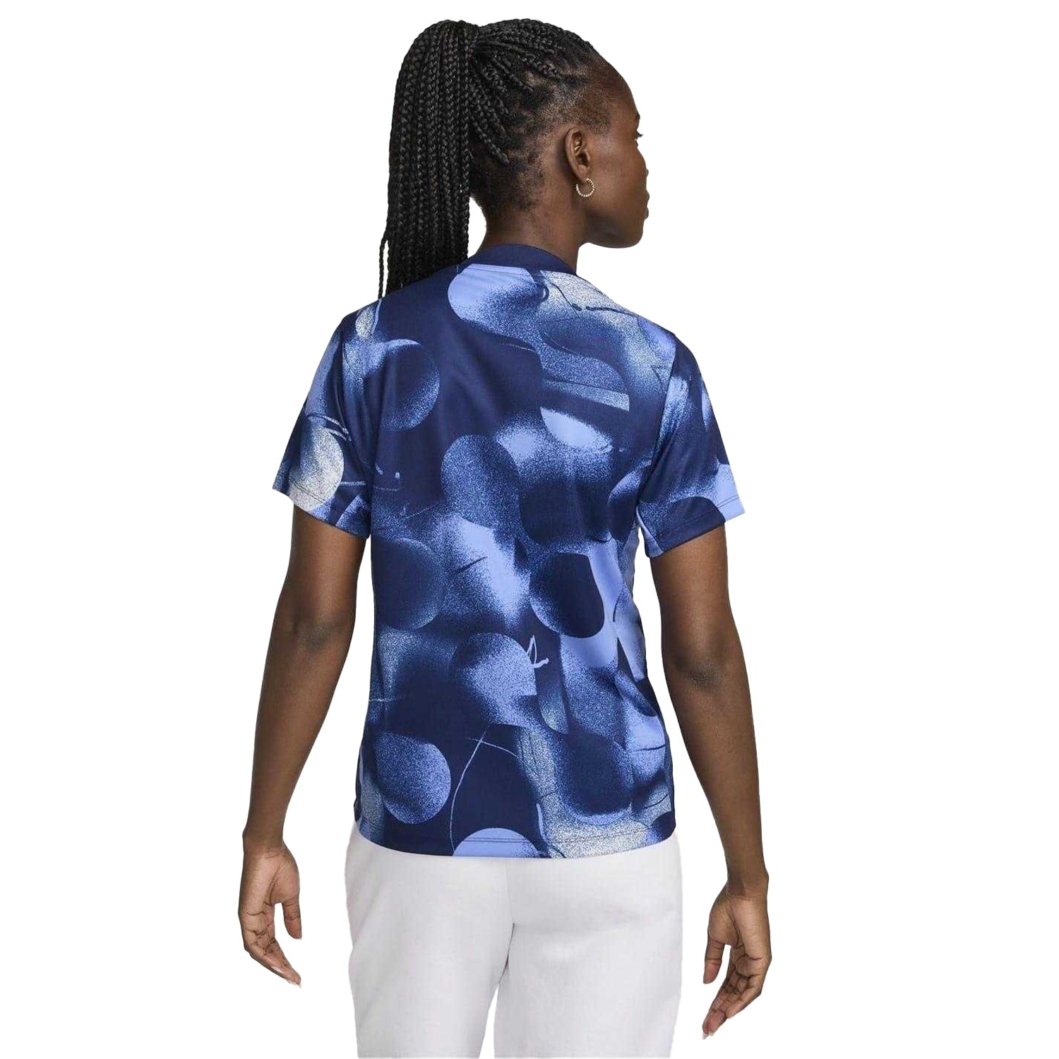 Blue - Back - Nike Womens-Ladies Academy Pro Tottenham Hotspur FC Football Shirt