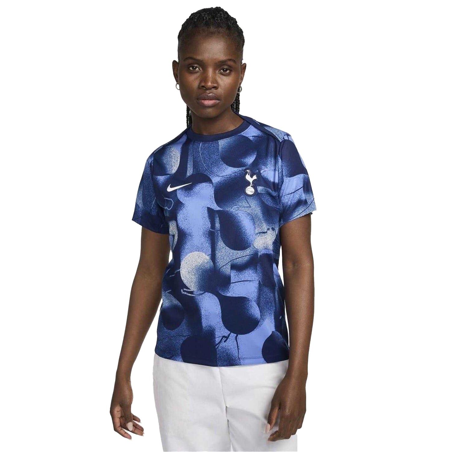 Blue - Front - Nike Womens-Ladies Academy Pro Tottenham Hotspur FC Football Shirt