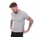 Grey Marl - Back - Farah Mens Cove Polo Shirt
