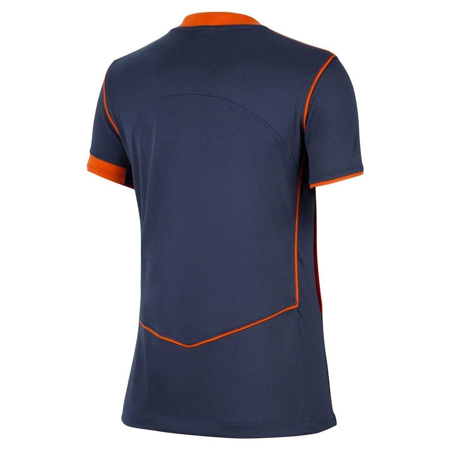 Blue-Orange - Back - Nike Womens-Ladies Third Inter Milan FC Sport Football Shirt
