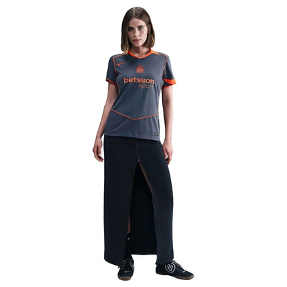 Blue-Orange - Lifestyle - Nike Womens-Ladies Third Inter Milan FC Sport Football Shirt
