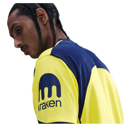 Yellow-Blue Print - Side - Nike Unisex Adult Third Tottenham Hotspur FC Football Shirt