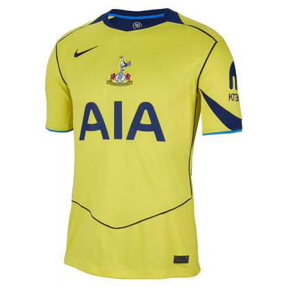 Yellow-Blue Print - Front - Nike Unisex Adult Third Tottenham Hotspur FC Football Shirt