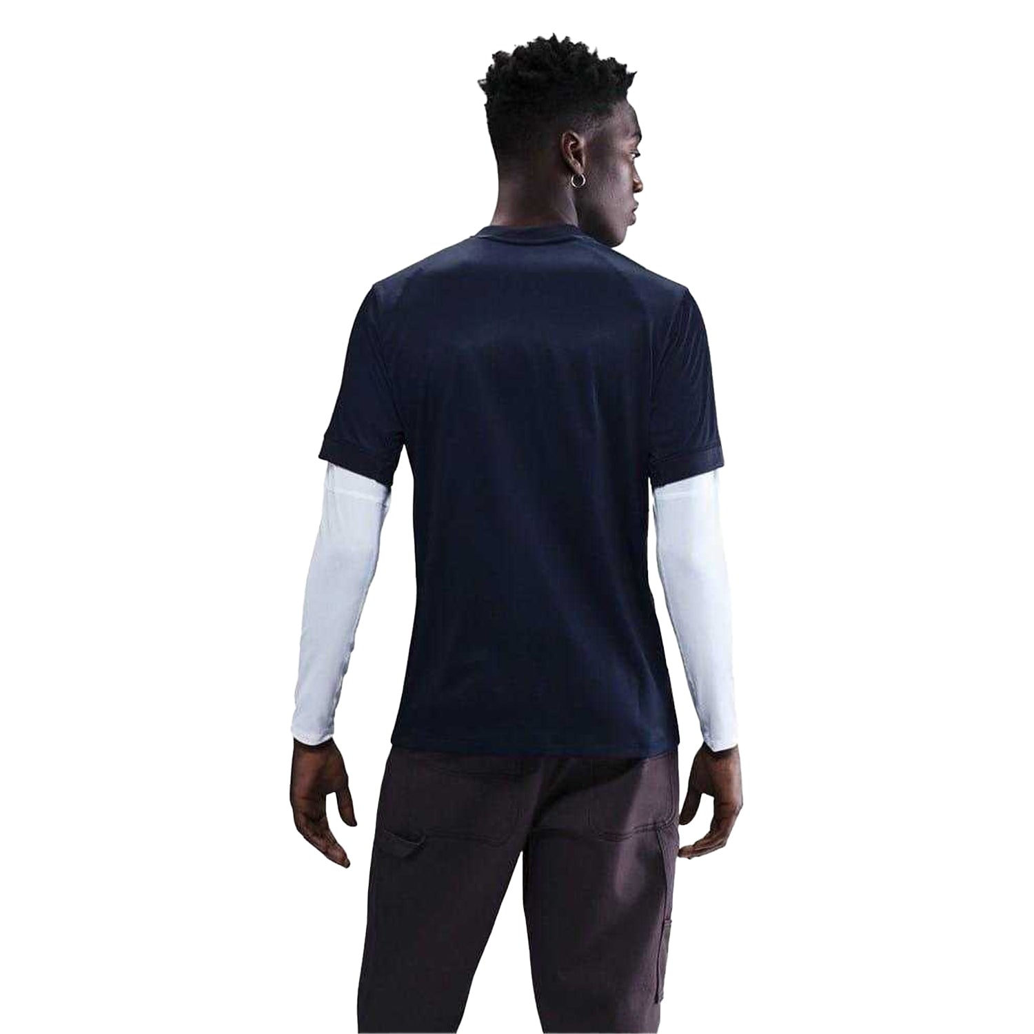 Midnight Navy - Back - Nike Unisex Adult 2025-2026 Paris Saint Germain FC Football Shirt