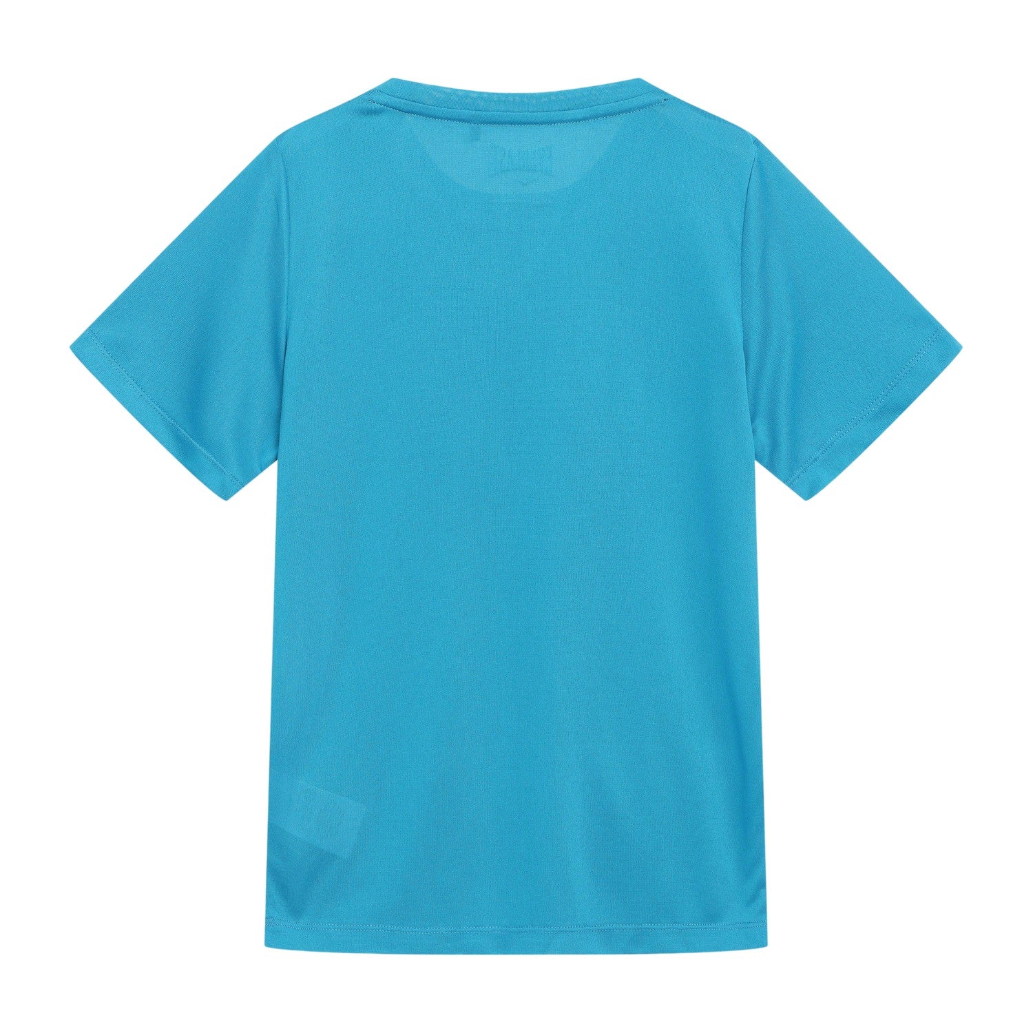 Blue - Back - Everlast Childrens-Kids Basketball Cotton Regular T-Shirt