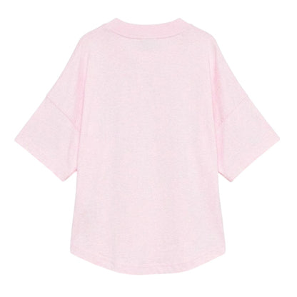 Rose Pink - Back - Palm Angels Childrens-Kids Classic Logo Lightweight T-Shirt