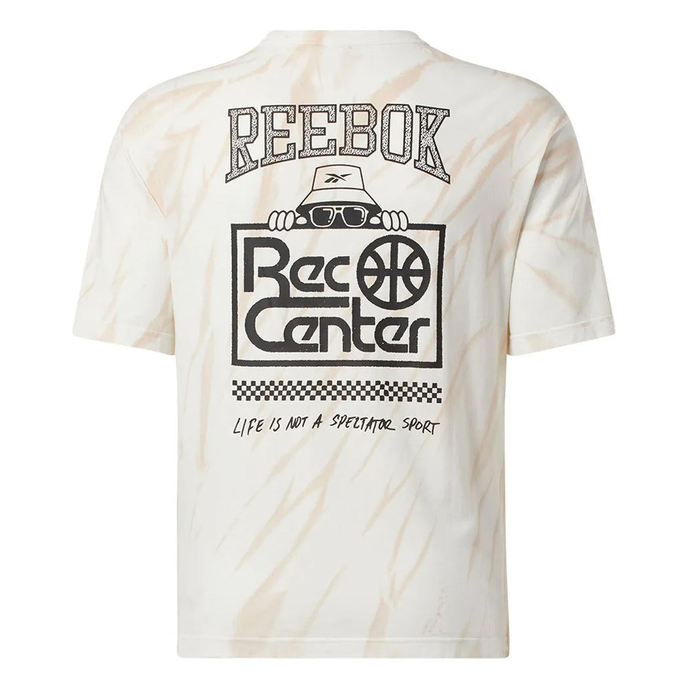 Black-White - Back - Reebok Mens Block Party T-Shirt