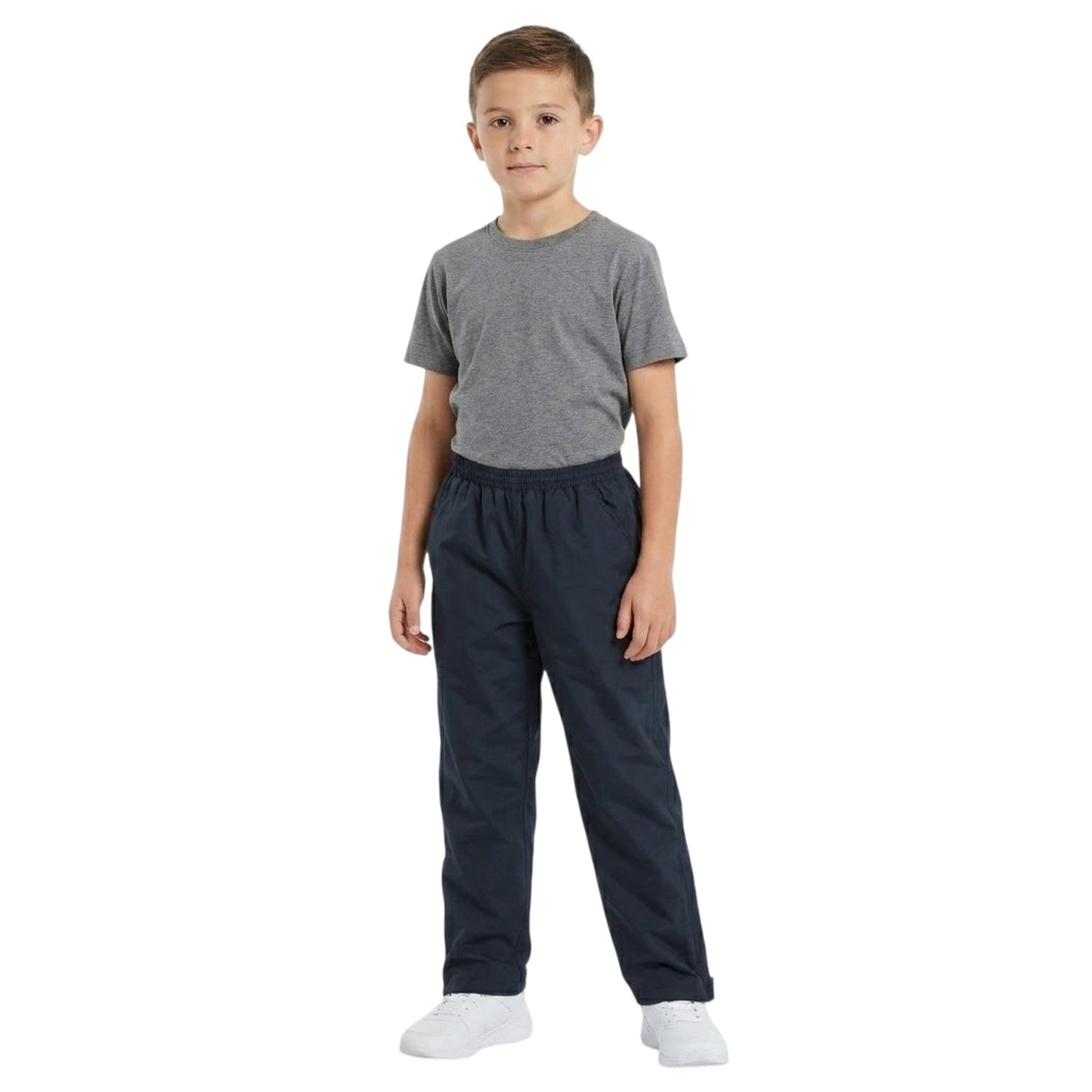 Dark Navy - Back - Gilbert Childrens-Kids Regular Jogging Bottoms
