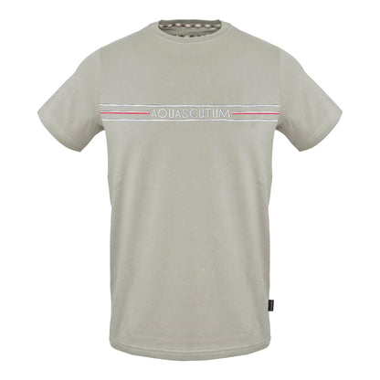 Grey - Front - Peaceful Hooligan Mens Duke Logo T-Shirt
