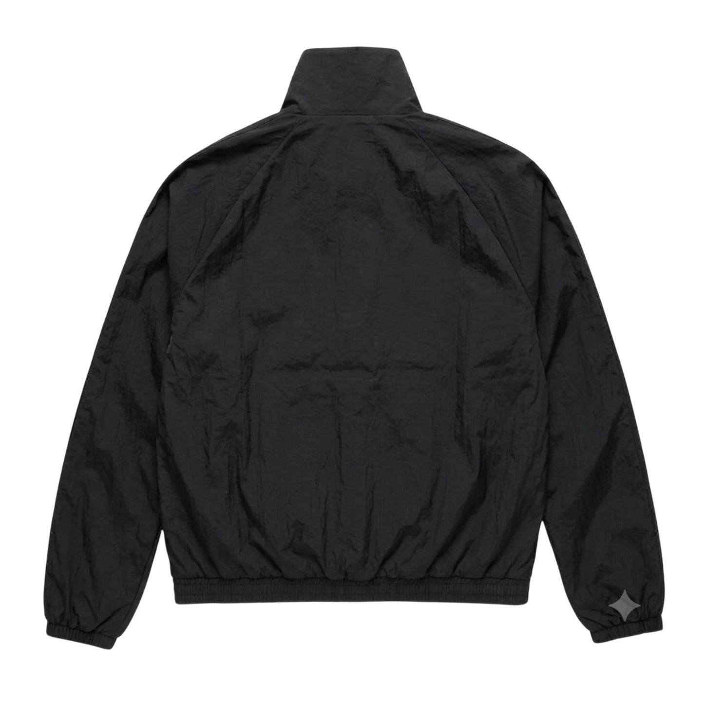 Black - Back - Adidas Mens Originals Nylon Track Top