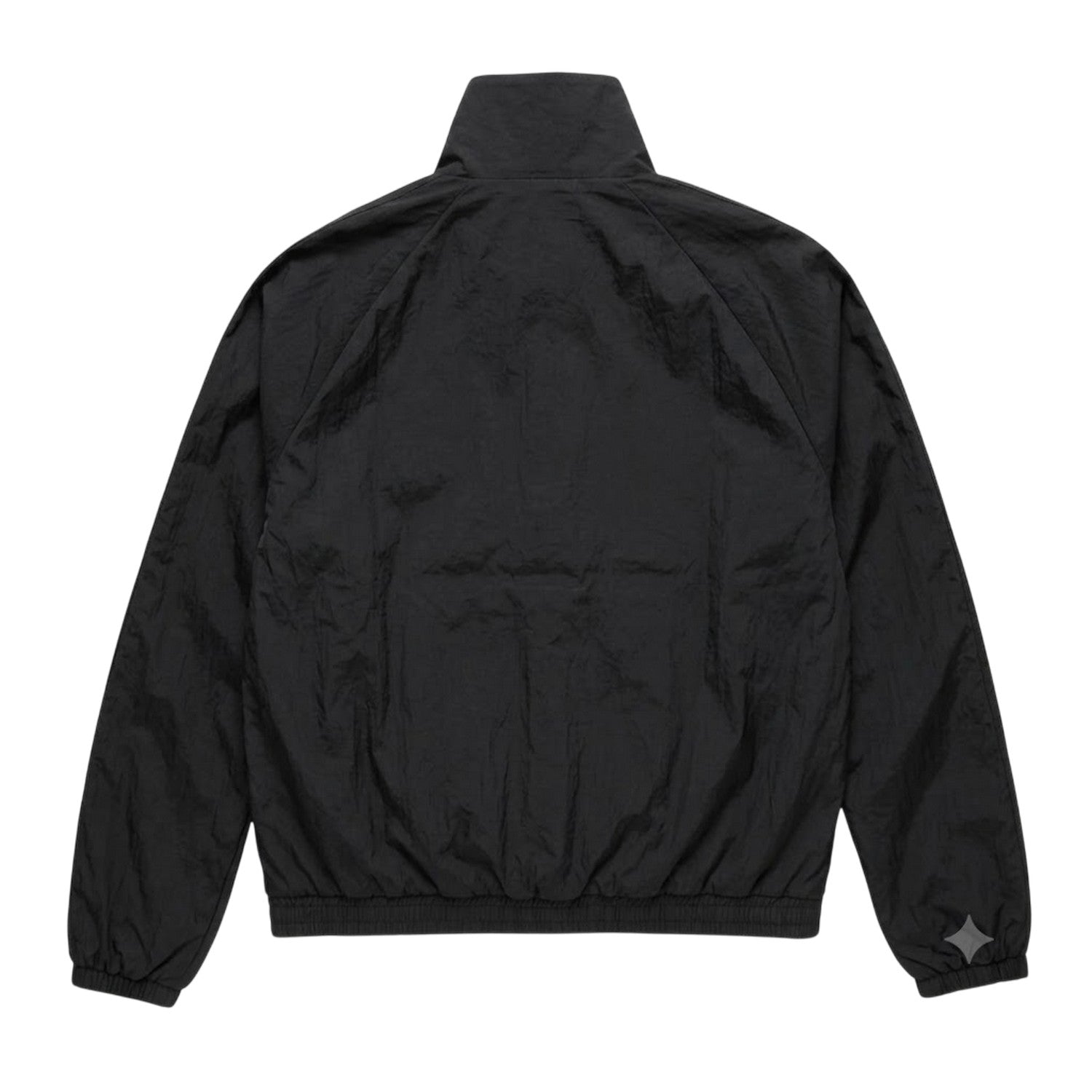Black - Back - Adidas Mens Originals Nylon Track Top