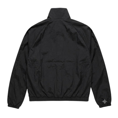 Black - Back - Adidas Mens Originals Nylon Track Top