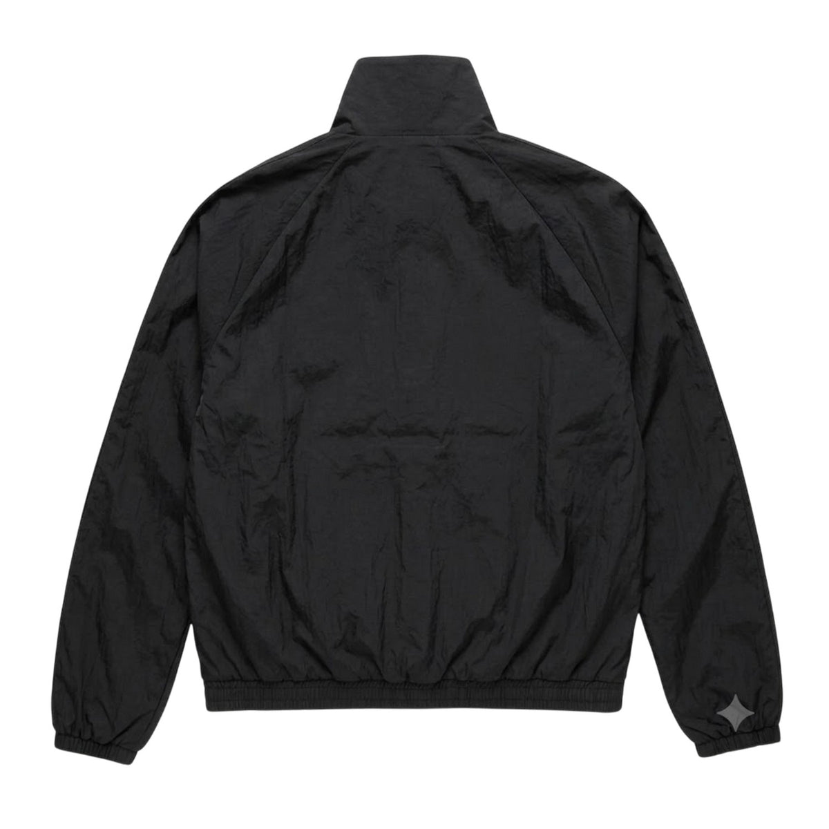 Black - Back - Adidas Mens Originals Nylon Track Top