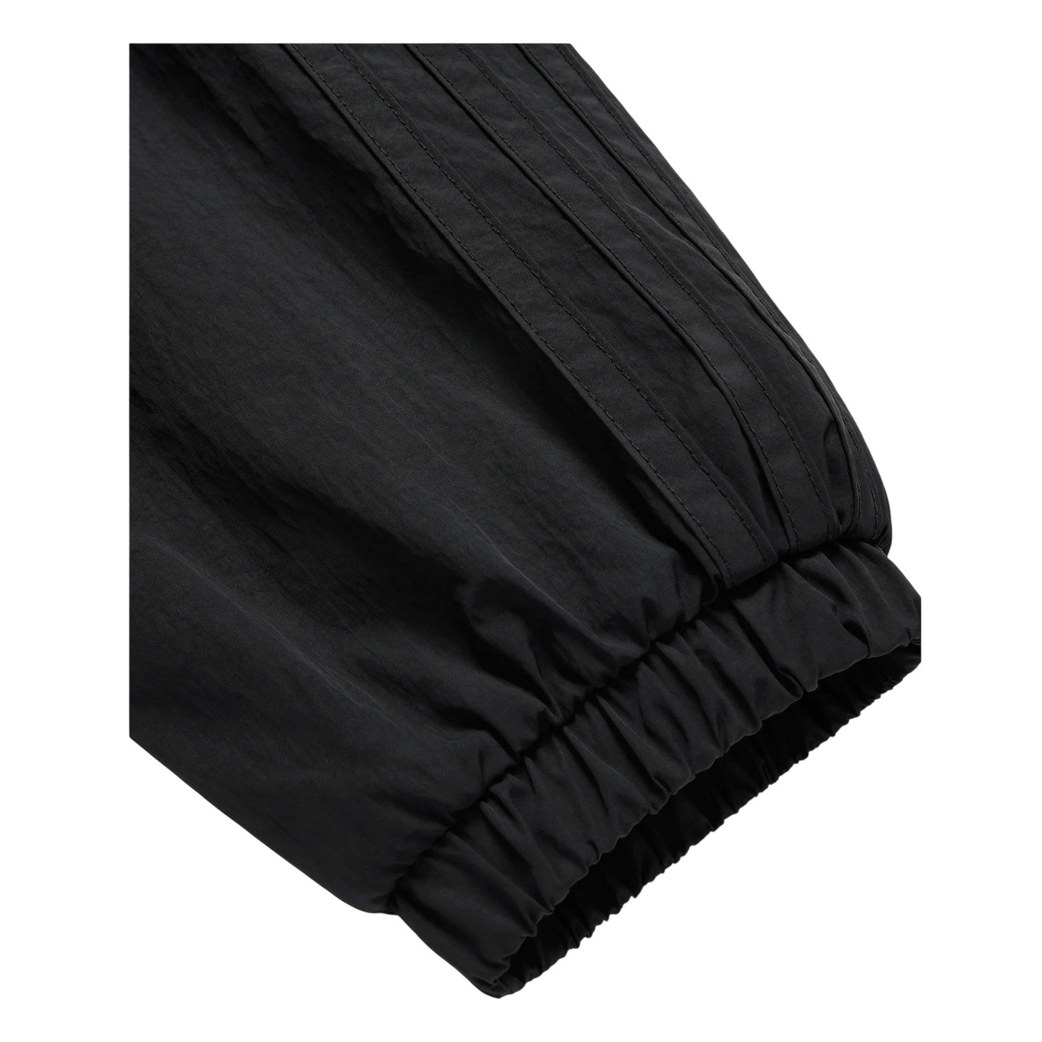 Black - Side - Adidas Mens Originals Nylon Track Top