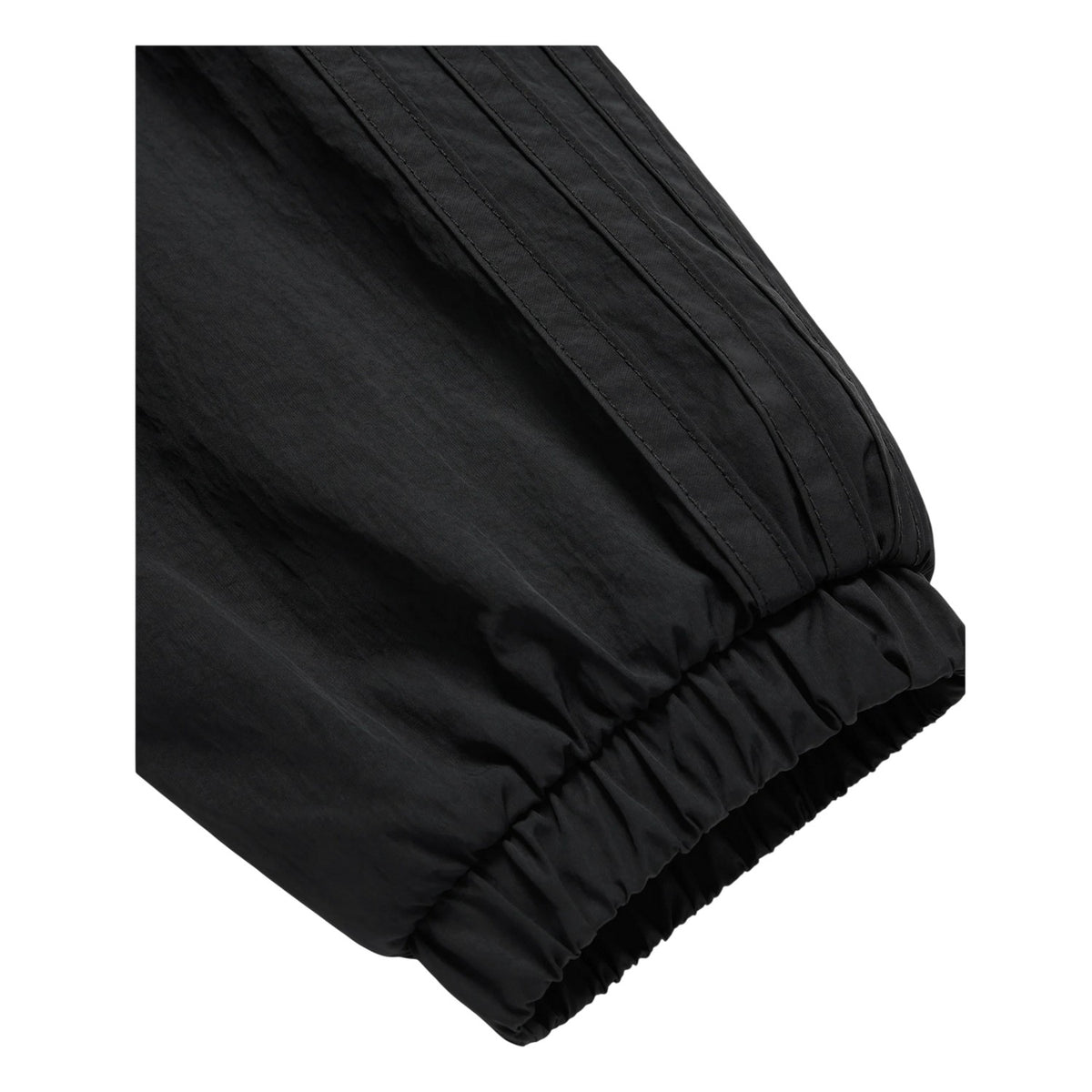 Black - Side - Adidas Mens Originals Nylon Track Top