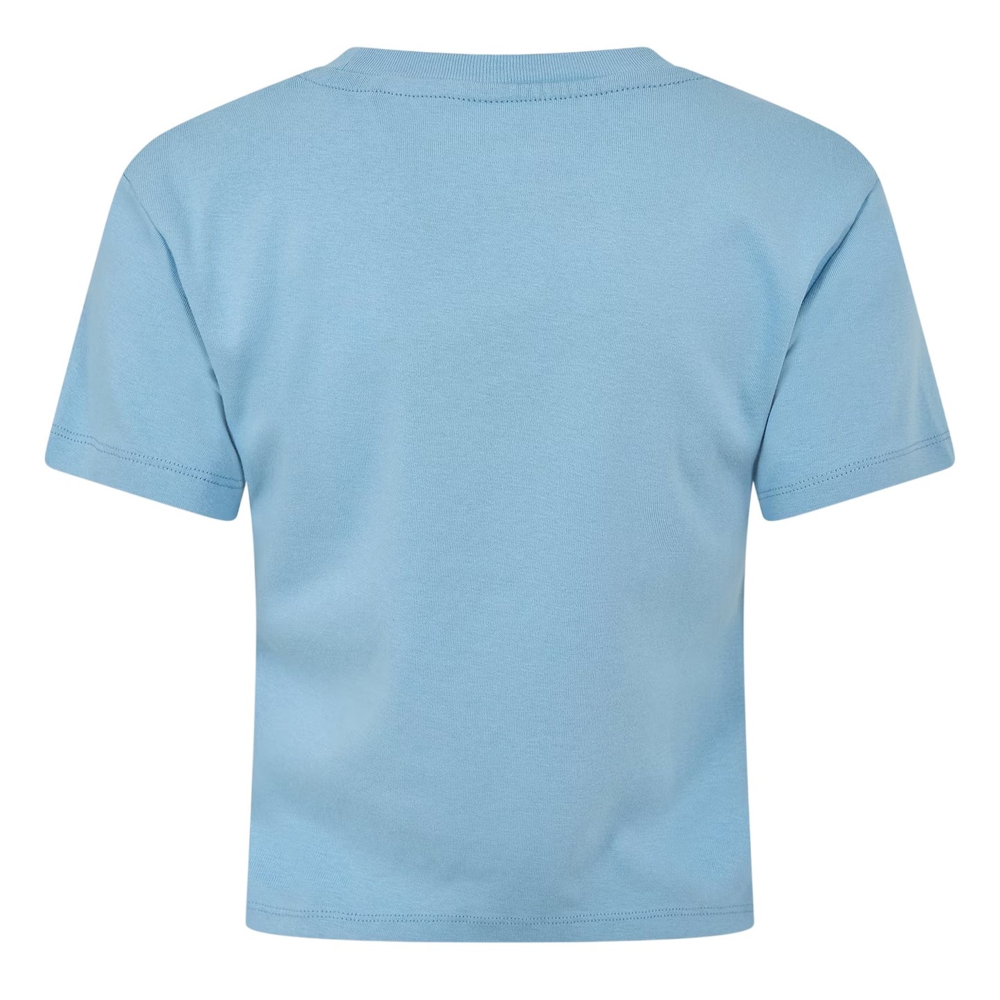 Blue - Back - Levis Womens-Ladies Cotton Logo Boxy T-Shirt