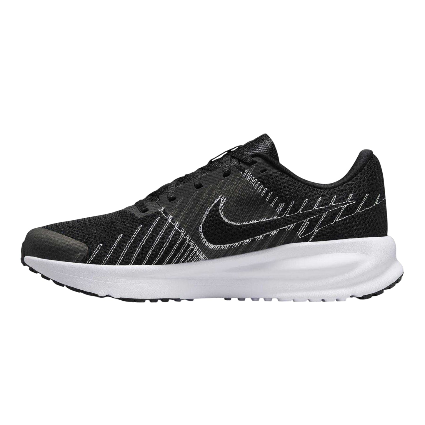 Black-White - Back - Nike Unisex Adult Defy Low Cut Trainers