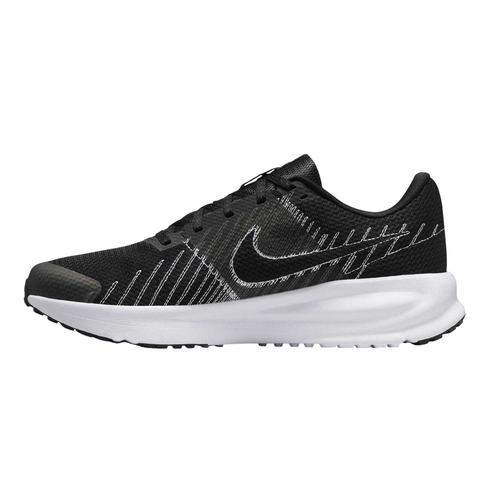 Black-White - Back - Nike Unisex Adult Defy Low Cut Trainers