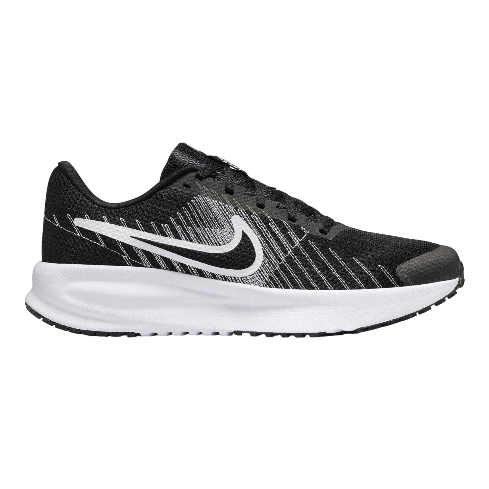 Black-White - Front - Nike Unisex Adult Defy Low Cut Trainers