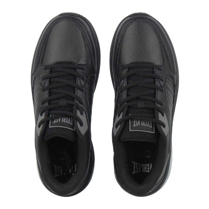 Black - Side - Everlast Mens Assist Basketball Trainers