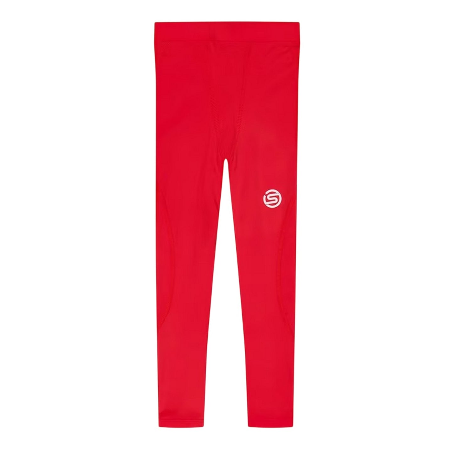 Red - Front - Skins Childrens-Kids Series-1 Logo Leggings