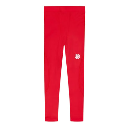 Red - Front - Skins Childrens-Kids Series-1 Logo Leggings