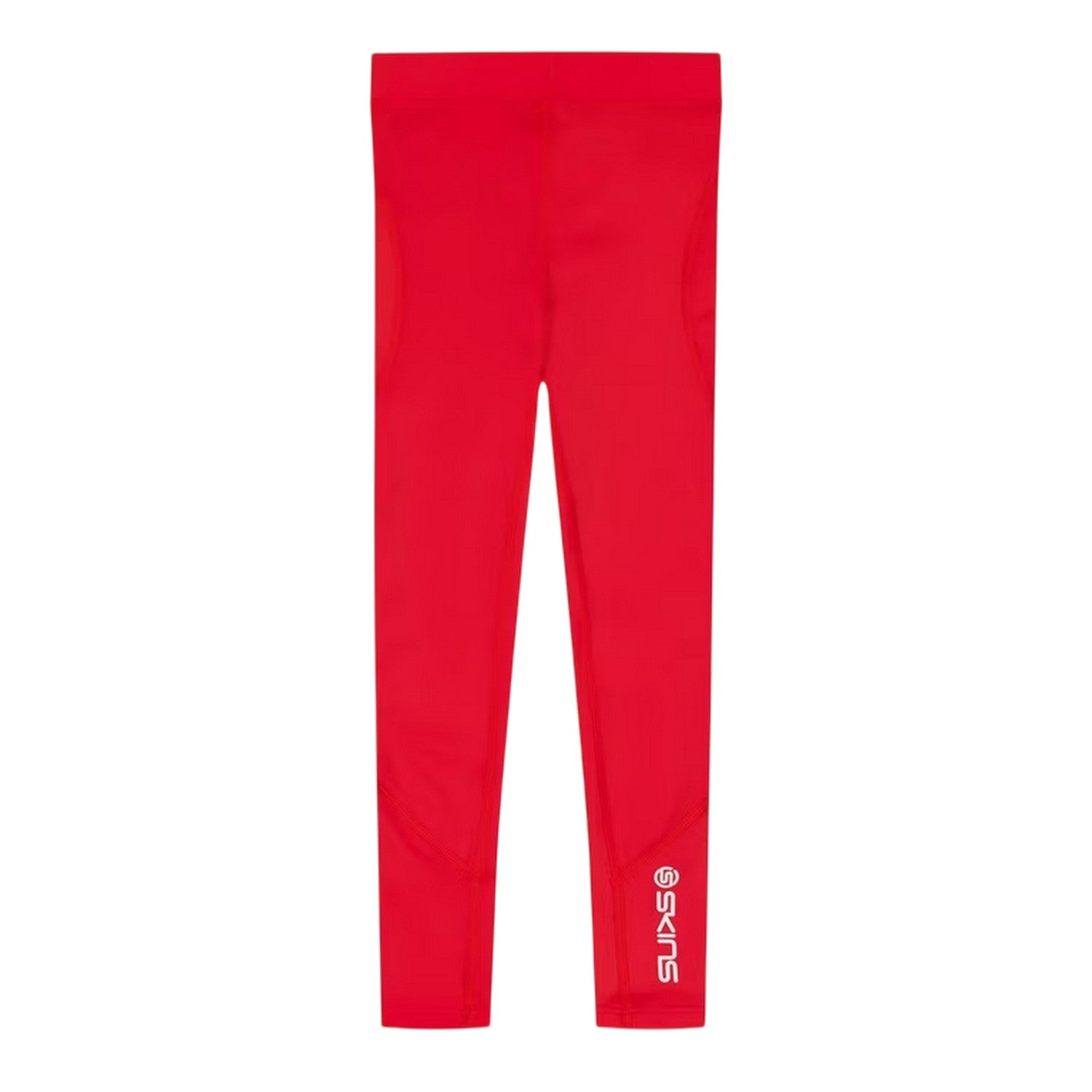 Red - Back - Skins Childrens-Kids Series-1 Logo Leggings