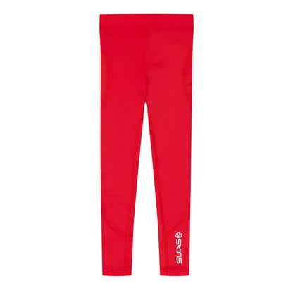 Red - Back - Skins Childrens-Kids Series-1 Logo Leggings