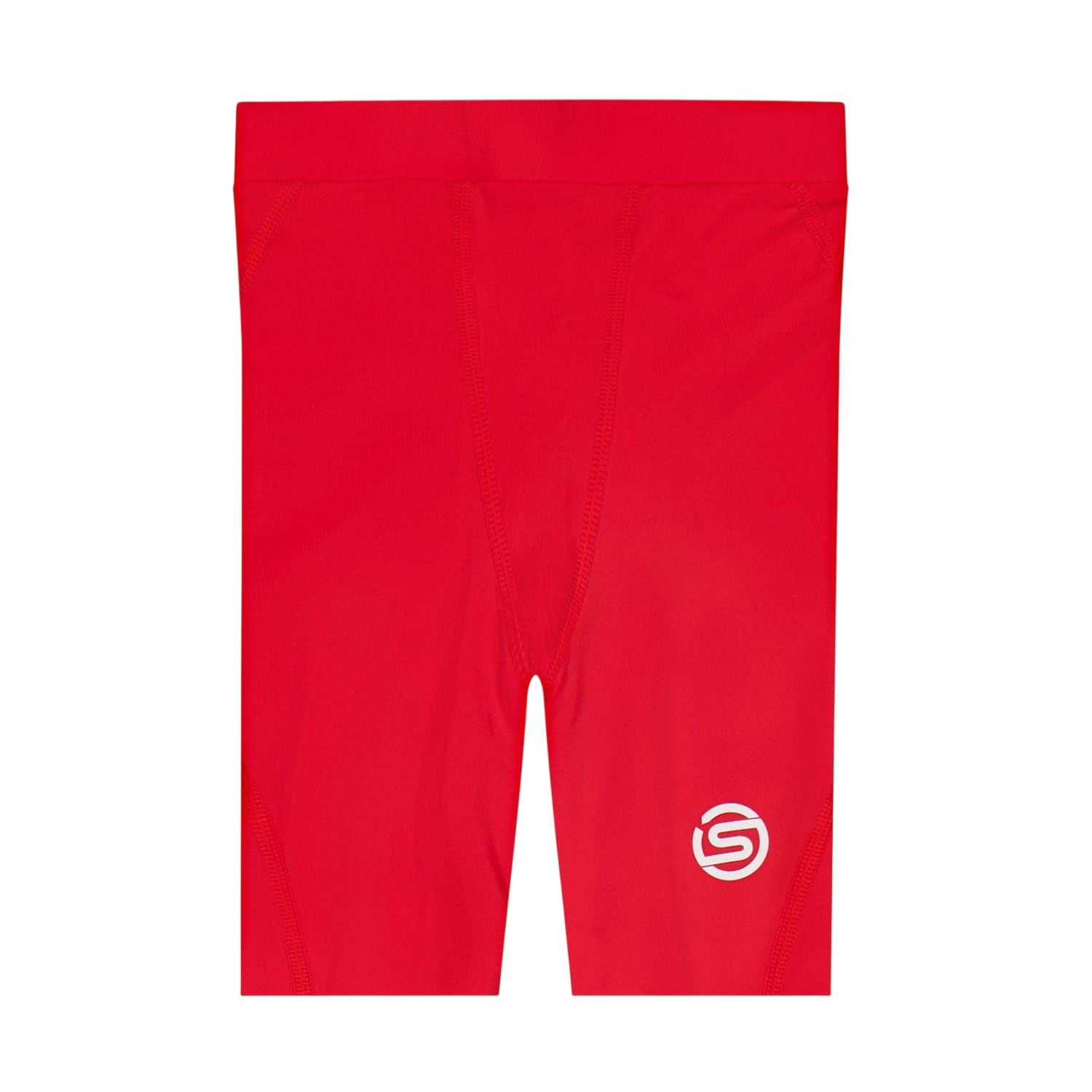 Red - Side - Skins Childrens-Kids Series-1 Logo Leggings