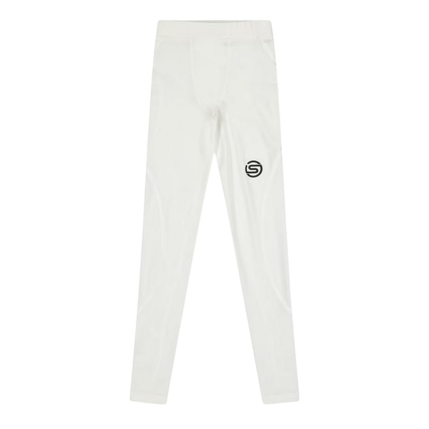 White - Front - Skins Childrens-Kids Series-1 Logo Leggings