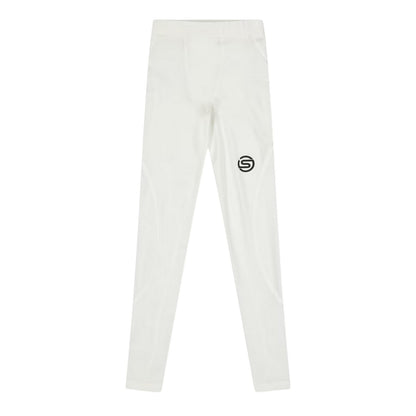 White - Front - Skins Childrens-Kids Series-1 Logo Leggings