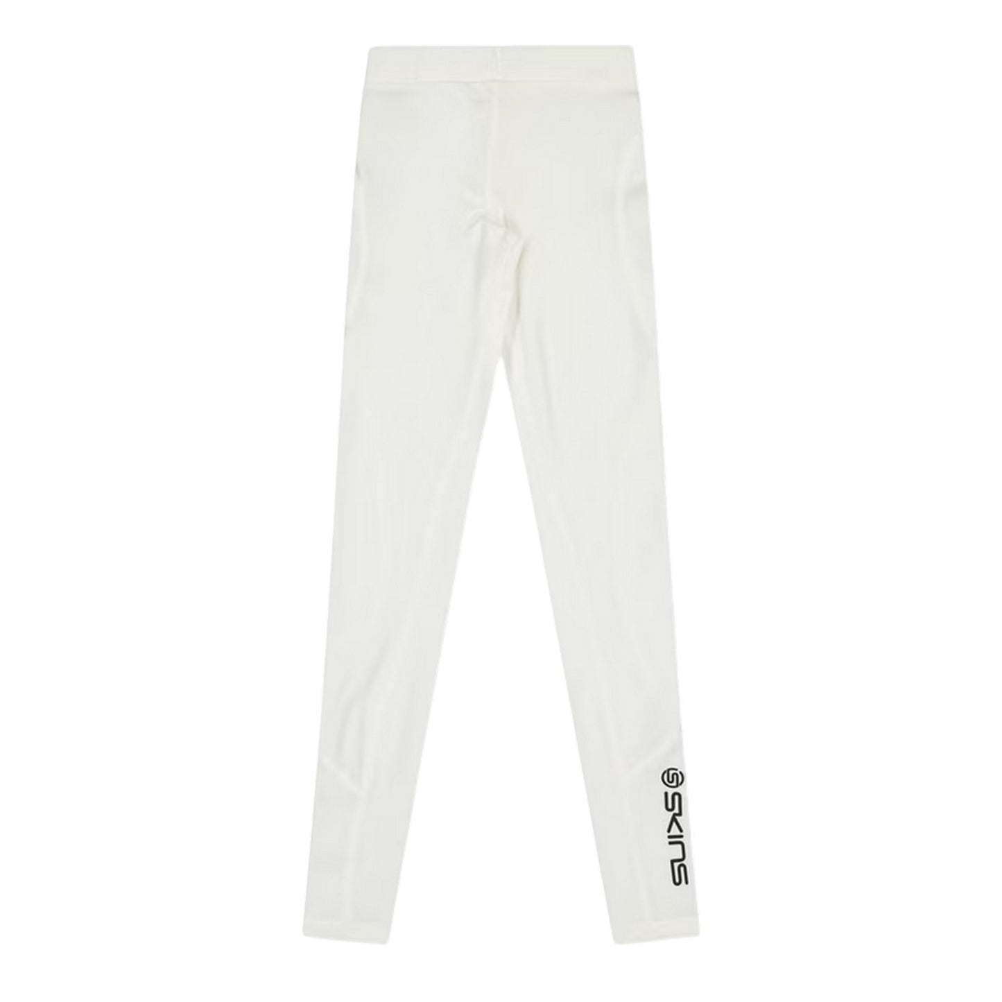 White - Back - Skins Childrens-Kids Series-1 Logo Leggings