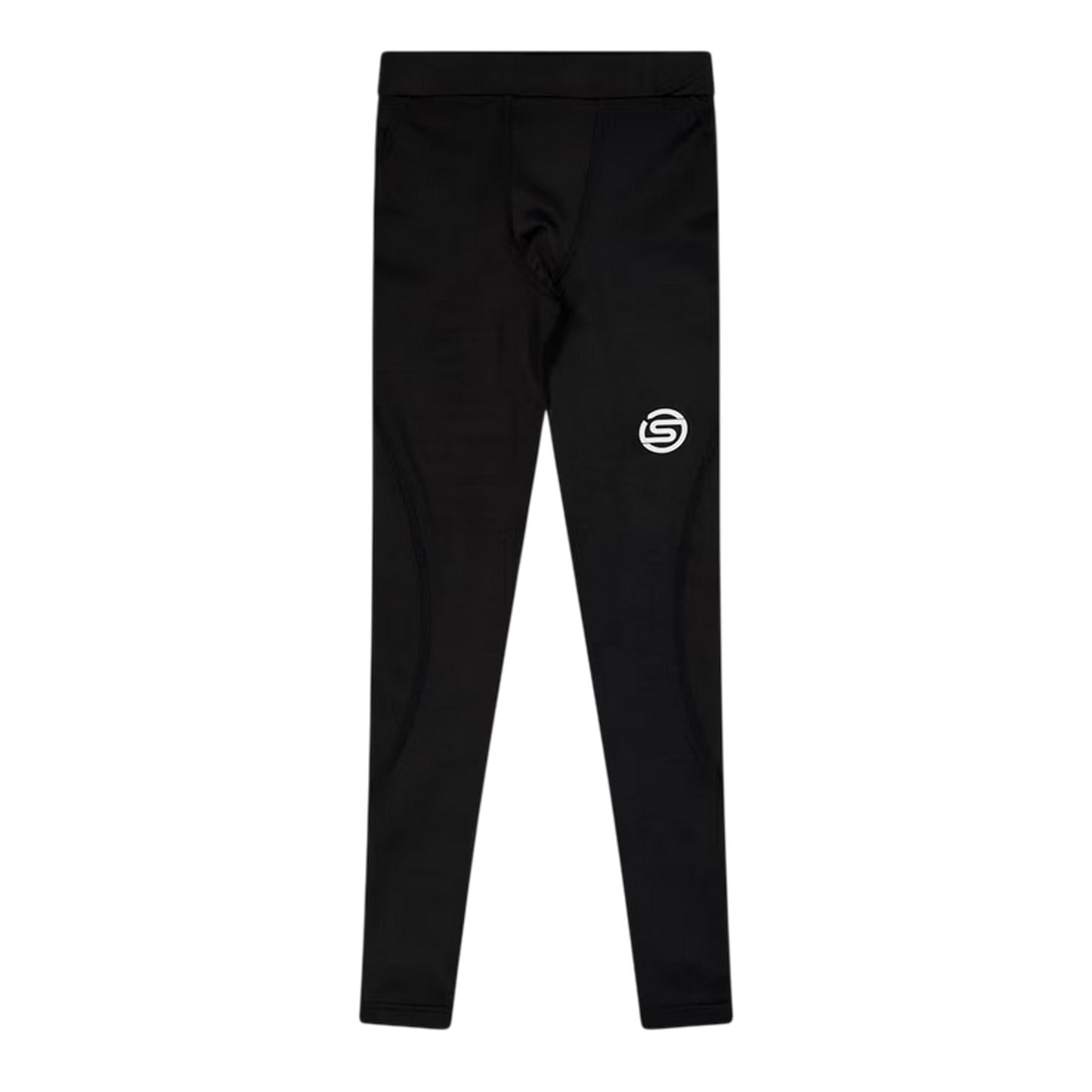 Black - Front - Skins Childrens-Kids Series-1 Logo Leggings