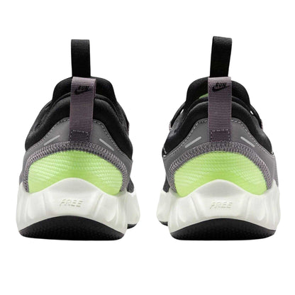 Black-Saffron - Back - Nike Childrens-Kids Logo Low Cut Trainers
