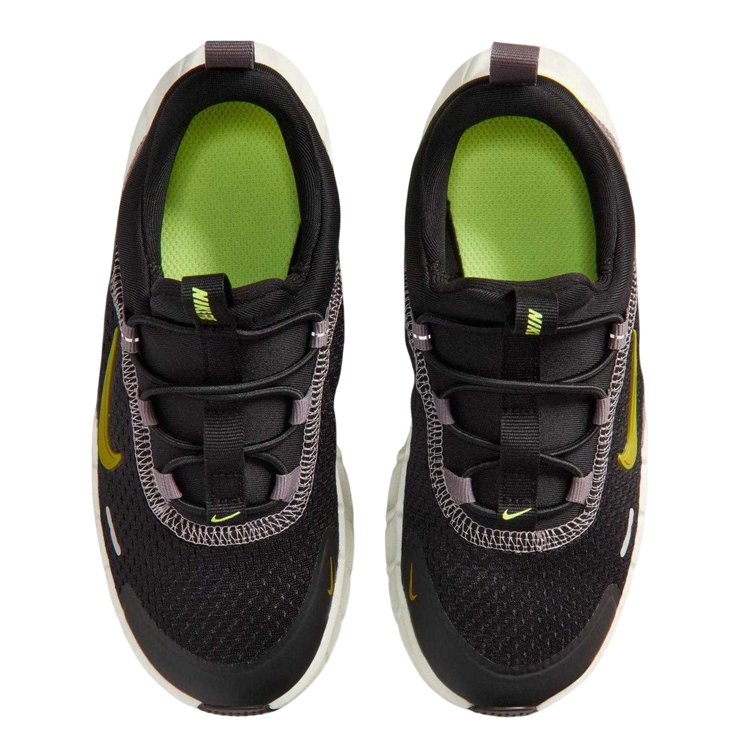 Black-Saffron - Lifestyle - Nike Childrens-Kids Logo Low Cut Trainers