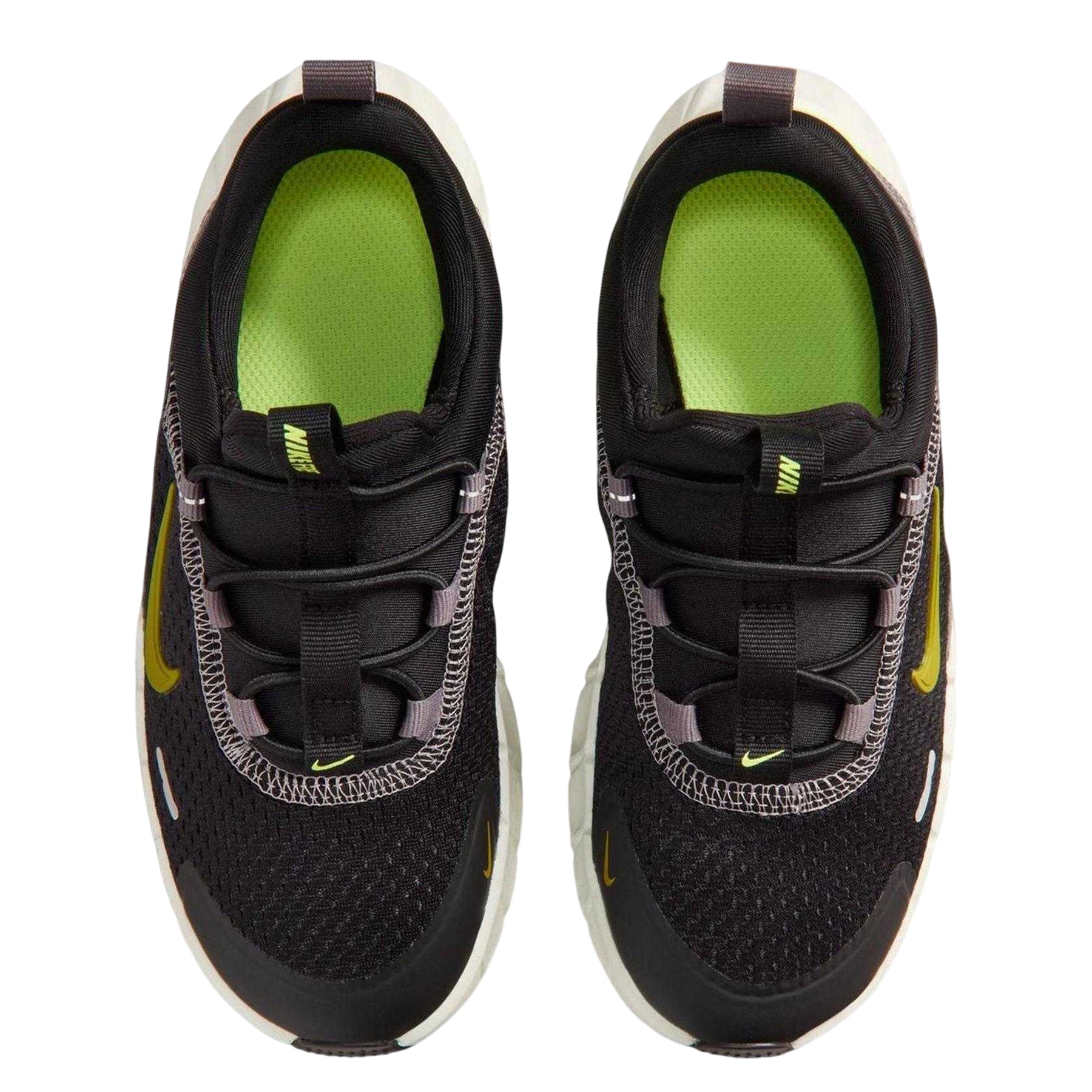 Black-Saffron - Lifestyle - Nike Childrens-Kids Logo Low Cut Trainers