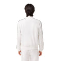 Cream - Back - Lacoste Mens Paris Pique Track Jacket